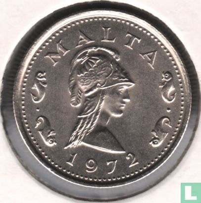 Malte 2 cents 1972 - Image 1