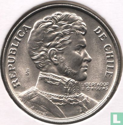 Chili 1 peso 1977 - Image 2