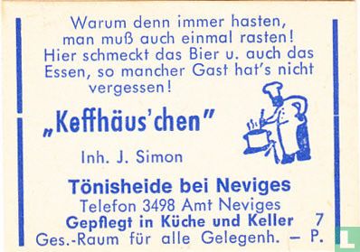 "Keffhaus'chen" - J. Simon