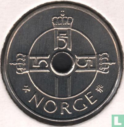 Norvège 1 krone 1997 - Image 2