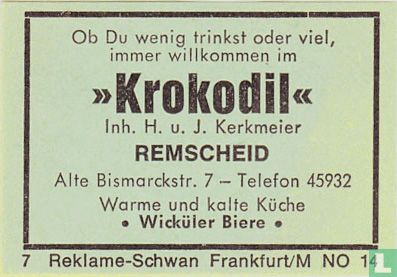 "Krokodil" - H.u.J. Kerkmeier