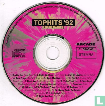 Tophits '92 1 - Image 3