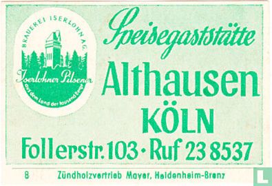 Speisegaststätte Althausen