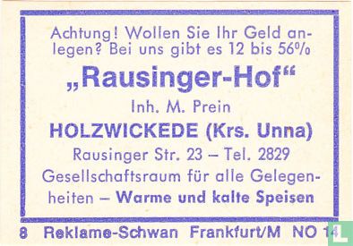 "Rausinger-Hof" - M. Prein