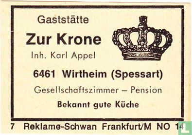 Zur Krone - Karl Appel