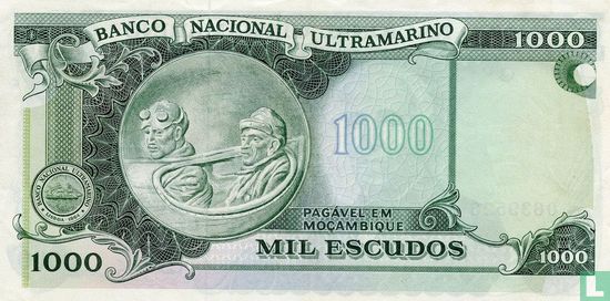 Mozambique 1000 Escudos - Afbeelding 2