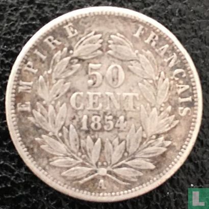 France 50 centimes 1854 - Image 1