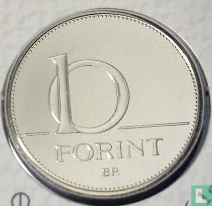 Hongrie 10 forint 2010 - Image 2