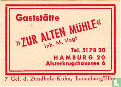 Gaststätte "Zur alten Mühle" - M. Vogt