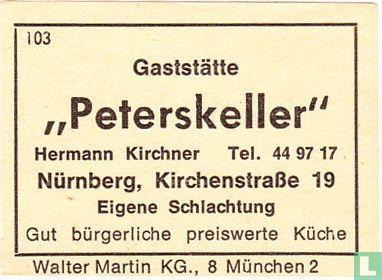 Gaststätte "Peterskeller" - Hermann Kirchner