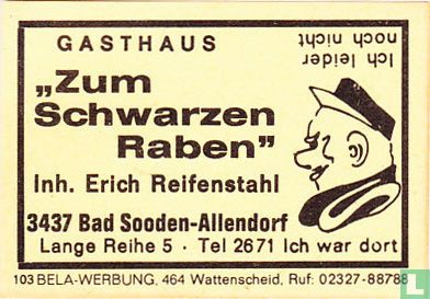 "Zum Schwarzen Raben" - Erich Reifenstahl