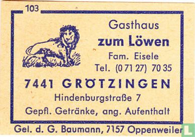 Gasthof  Zum Löwen - Fam. Eisele