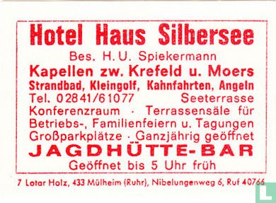Hotel Haus Silbersee - H.U. Spiekermann