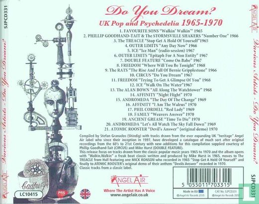 Do You Dream - UK Pop and Psychedelia 1965-1970 - Afbeelding 2
