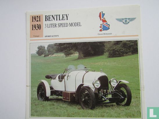 Bentley 3 liter Speed Model - Image 1