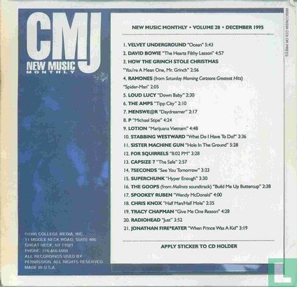 CMJ New Music Monthly - Volume 28 - December 1995 - Bild 2