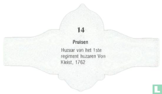 Prussia Hussar of the 1st Hussar regiment Von Kleist, 1762 - Image 2