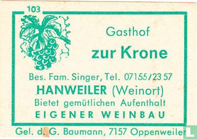 Gasthof zur Krone - Fam. Singer