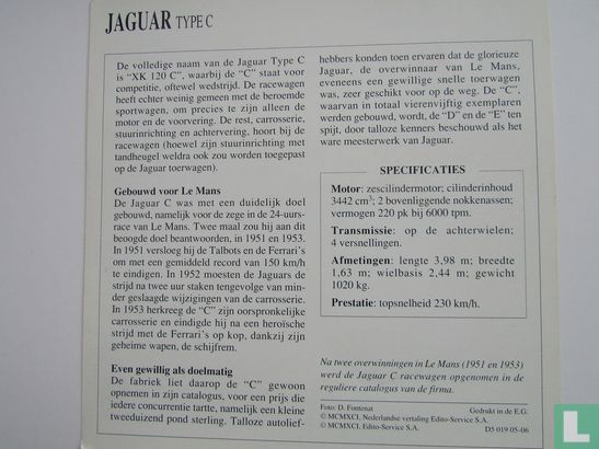 Jaguar type C - Afbeelding 2