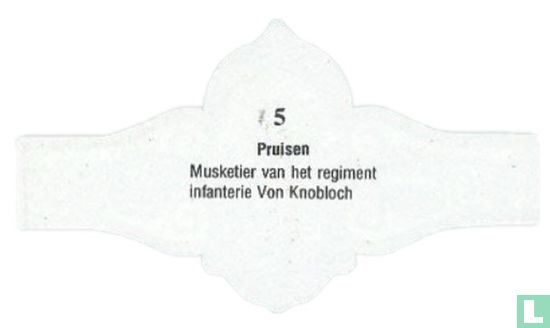 Pruisen Musketier van het regiment infanterie Von Knobloch - Afbeelding 2