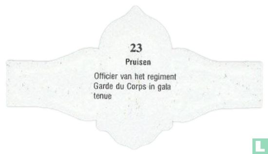 Prussia regiment Garde du Corps Officer in gala dress - Image 2