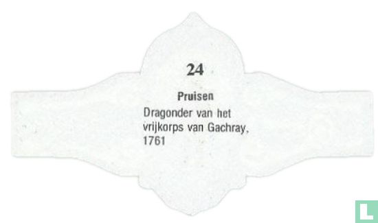 Pruisen Dragonder van het vrijkorps van Gachray, 1761 - Afbeelding 2