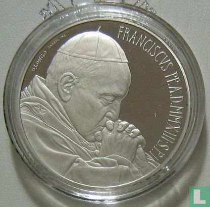 Vatican 5 euro 2013 (PROOF) "Beginning of the Pontificate of Pope Francis" - Image 1