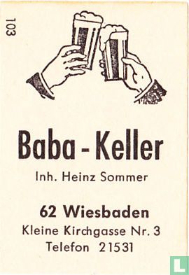 Baba - Keller - Heinz Sommer
