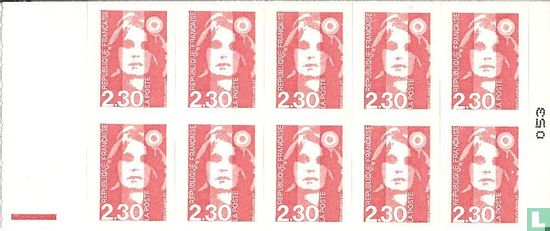 Carnet Marianne Réservez vos timbres de collection - Image 2