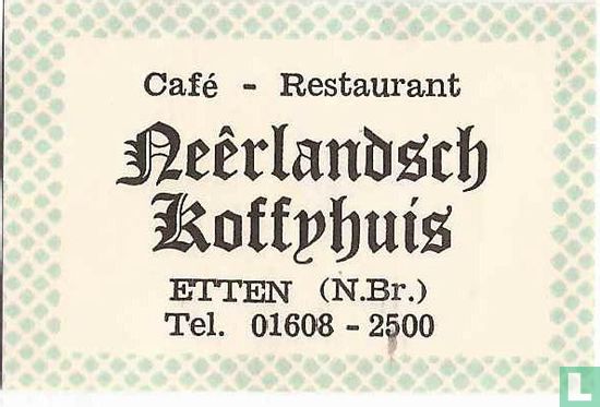 Cafe Restaurant Neerlandsch Koffyhuis