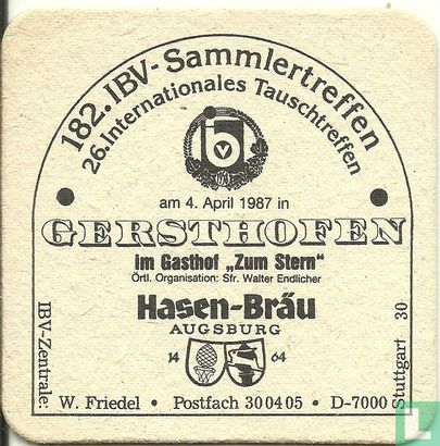 182 IBV Tauschtreffen Gersthofen Hasenbräu - Afbeelding 1