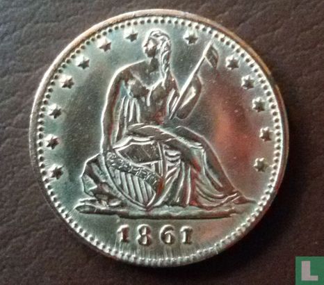 USA 1/2 dollar 1861 Replica - Image 1