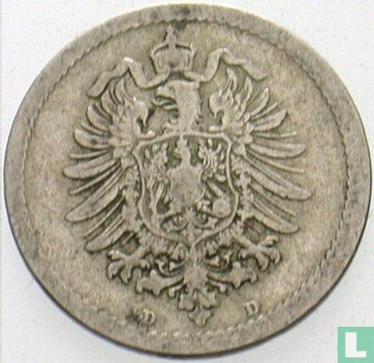 German Empire 5 pfennig 1888 (D) - Image 2