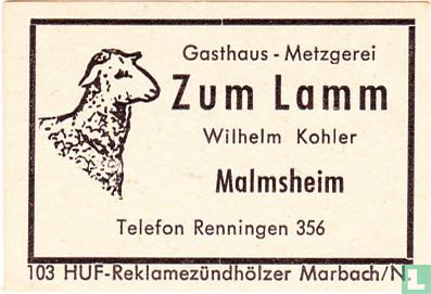 Zum Lamm - Wilhelm Kohler
