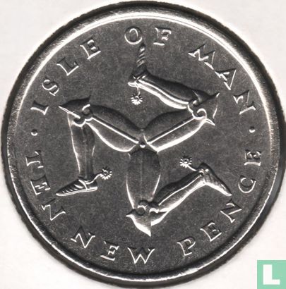 Insel Man 10 New Pence 1975 (Kupfer-Nickel) - Bild 2