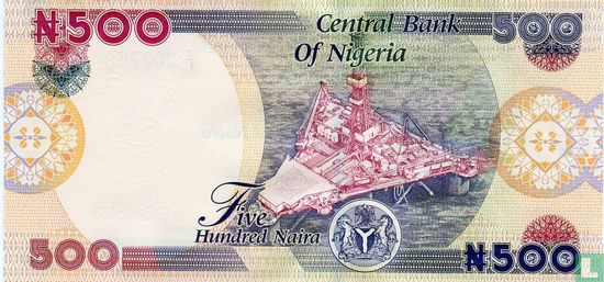 Nigeria 500 Naira 2007 - Image 2