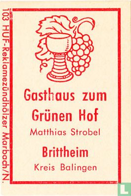 Gasthaus zum Grünen Hof - Matthias Strobel