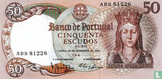 Portugal 50 Escudos - Afbeelding 1