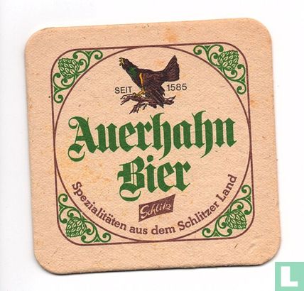 Auerhahn Bier 9,3 cm