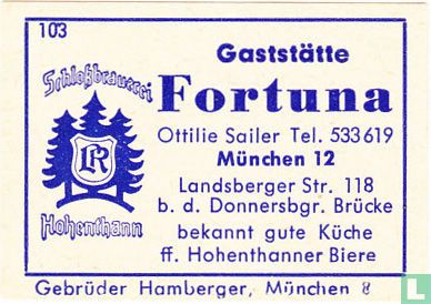 Gaststätte Fortuna - Ottilie Sailer