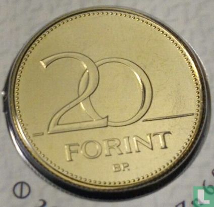 Hongarije 20 forint 2016 - Afbeelding 2