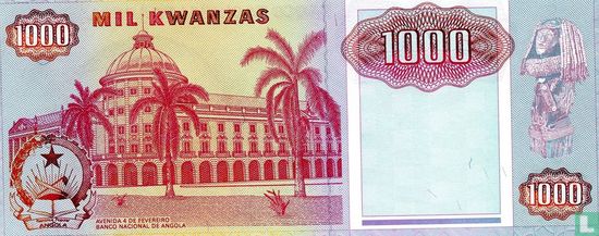 Angola 1.000 Kwanzas 1991 - Afbeelding 2