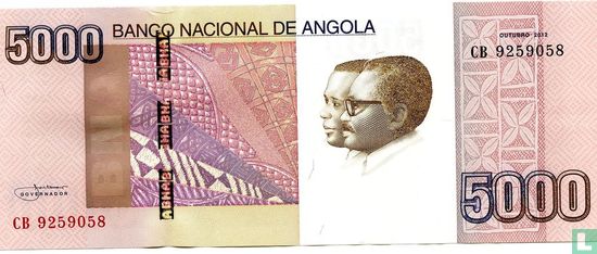 Angola 5,000 Kwanzas 2012 - Image 1