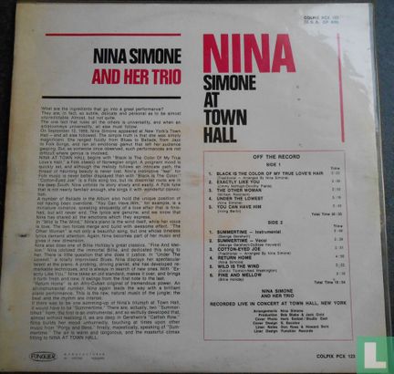 Nina Simone At Town Hall - Image 2