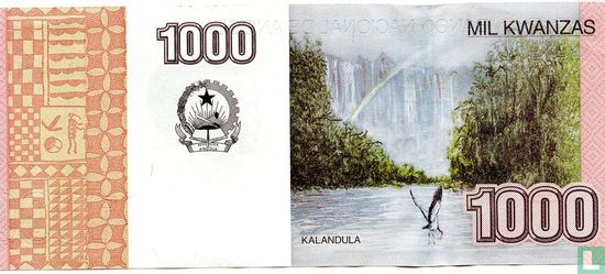 Angola 1.000 Kwanzas 2012 - Bild 2