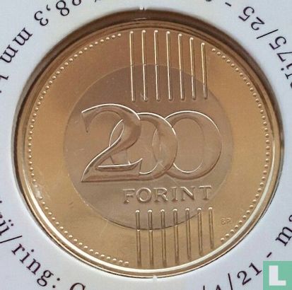Ungarn 200 Forint 2016 - Bild 2