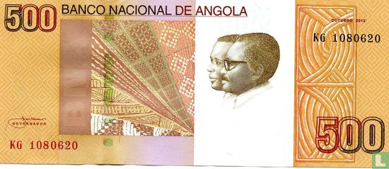 Angola 500 Kwanzas 2012 - Image 1