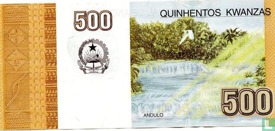 Angola 500 Kwanzas 2012 - Image 2