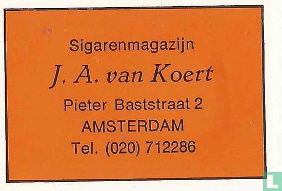 Sigarenmagazijn J. A. van Koert 