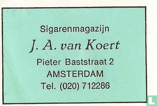 Sigarenmagazijn J. A. van Koert 